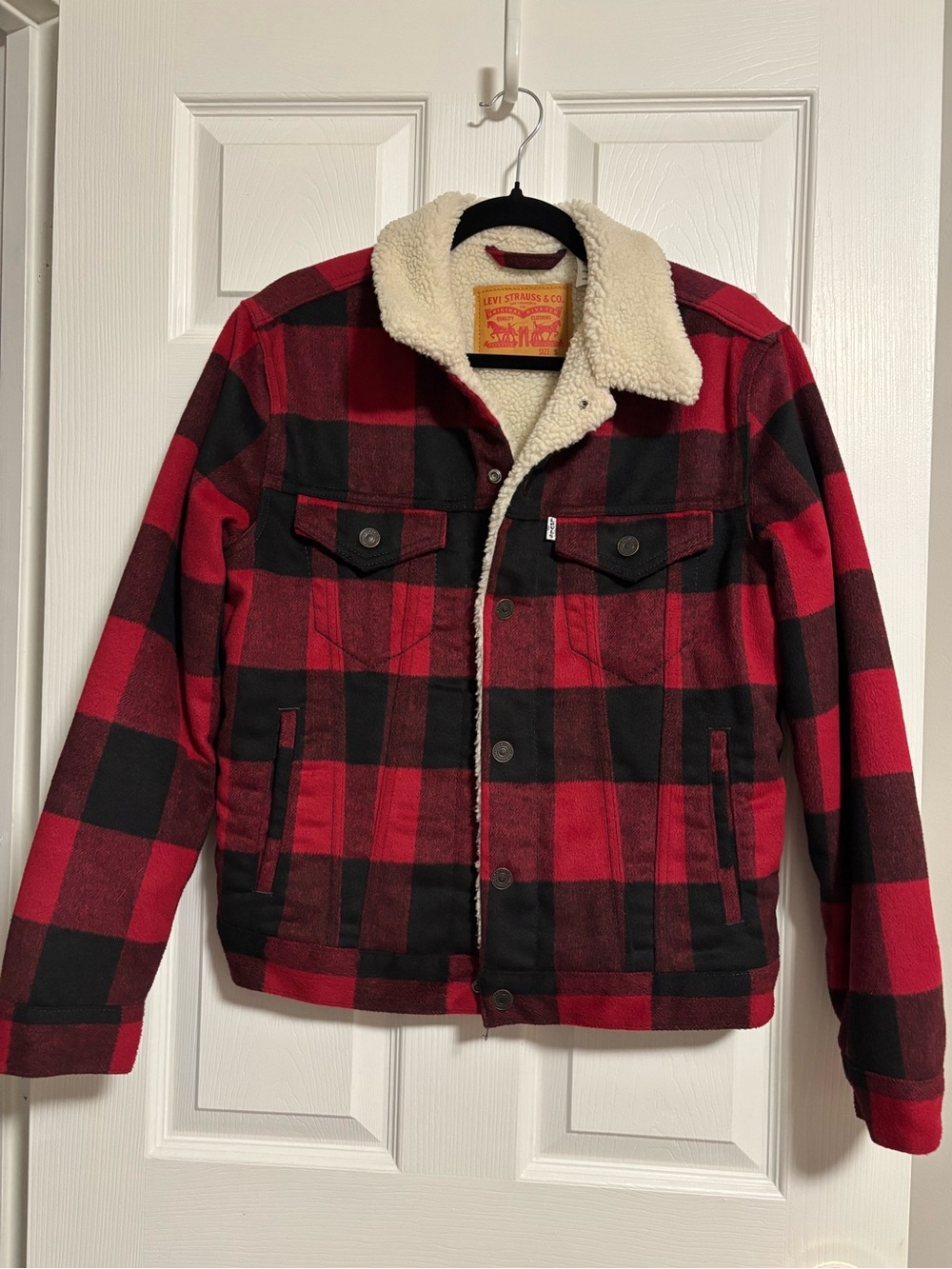 Levi Strauss Sherpa Trucker Jacket. Like New. Men’s/Unisex Small
